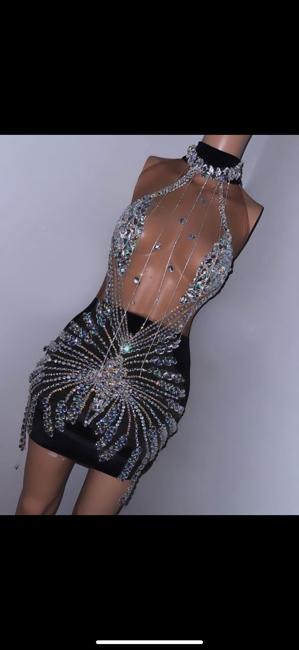 Custom Made Mini Dress