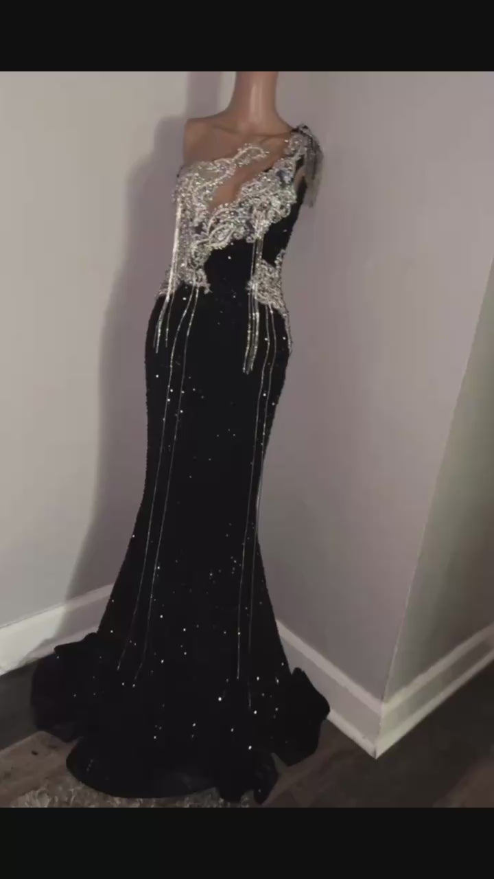 Custom made long gown